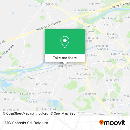 MC Châssis Srl map