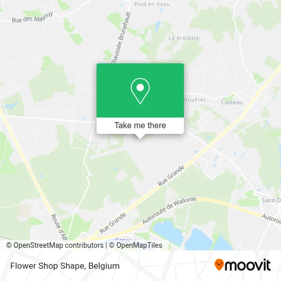 Flower Shop Shape map