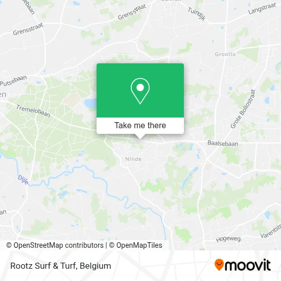 Rootz Surf & Turf map