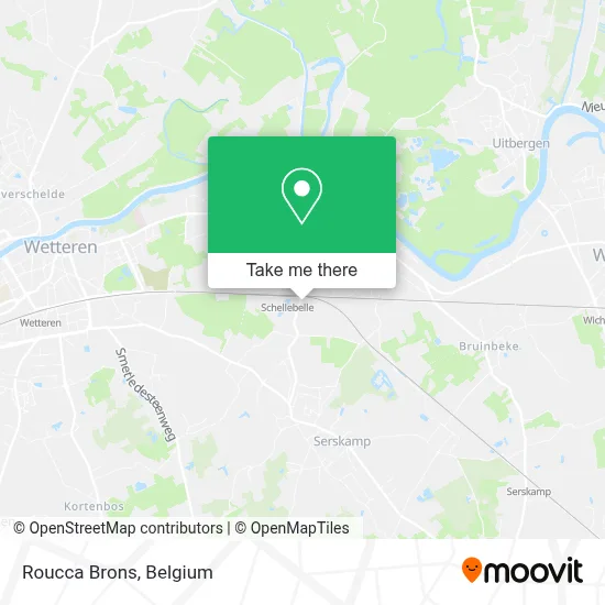Roucca Brons map