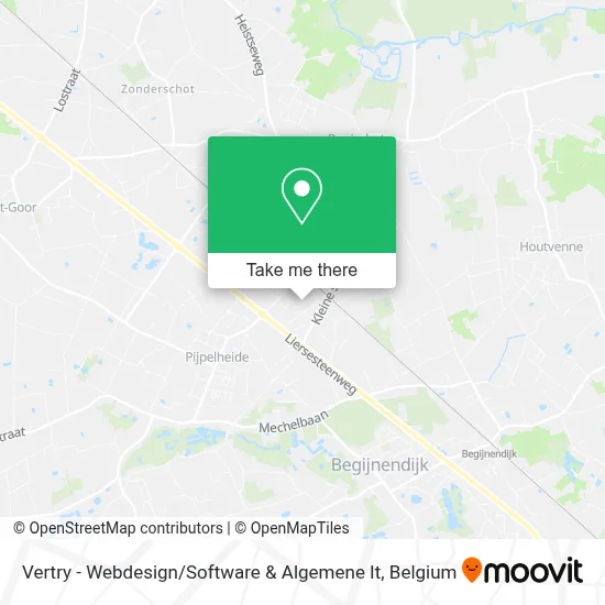 Vertry - Webdesign / Software & Algemene It map