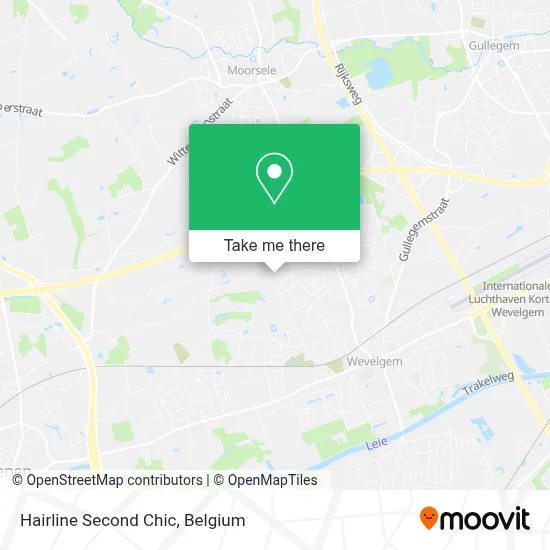 Hairline Second Chic map