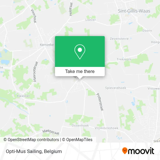 Opti-Mus Sailing map