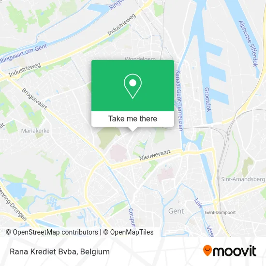 Rana Krediet Bvba map