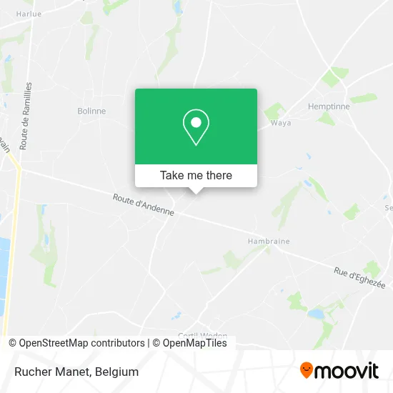 Rucher Manet plan