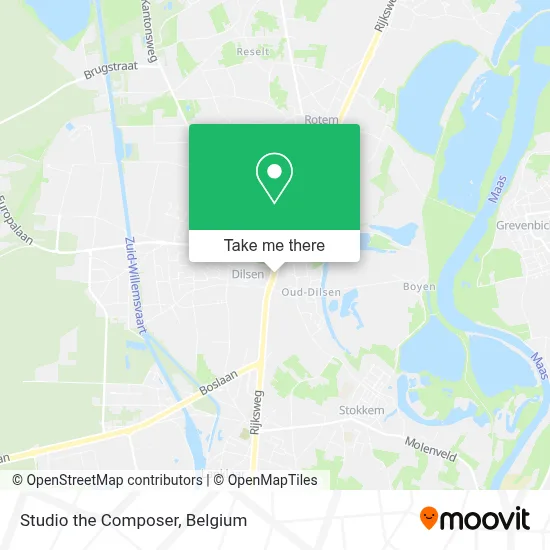 Studio the Composer map