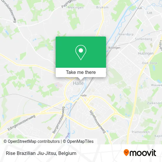 Rise Brazilian Jiu-Jitsu map