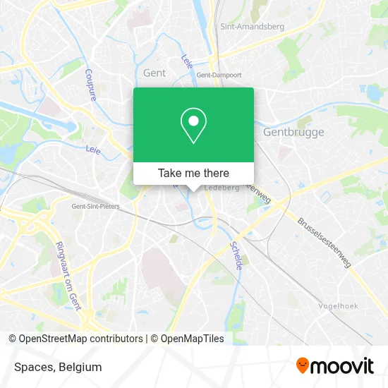 Spaces map