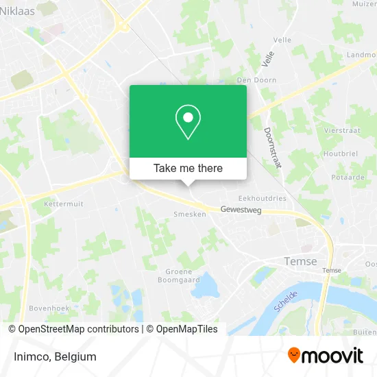 Inimco map