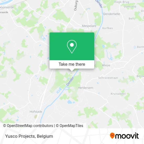 Yusco Projects map