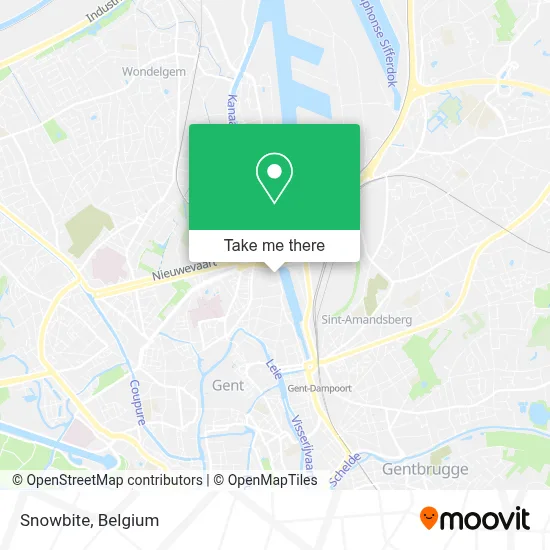 Snowbite map