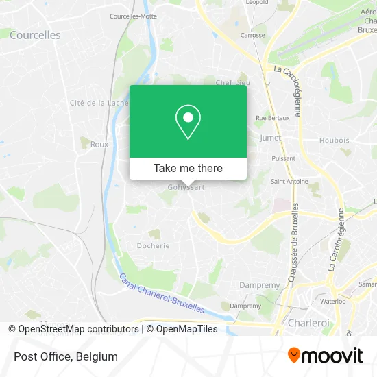 Post Office map