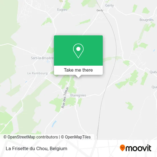 La Frisette du Chou map