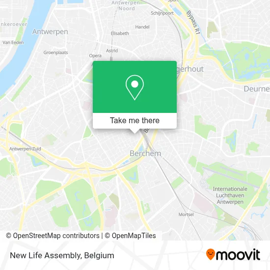 New Life Assembly map
