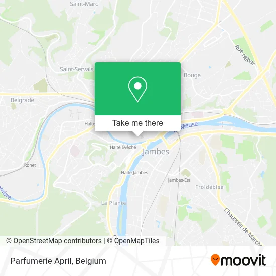 Parfumerie April map