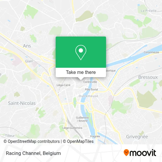 Racing Channel plan