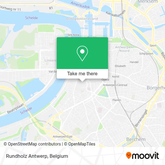 Rundholz Antwerp map