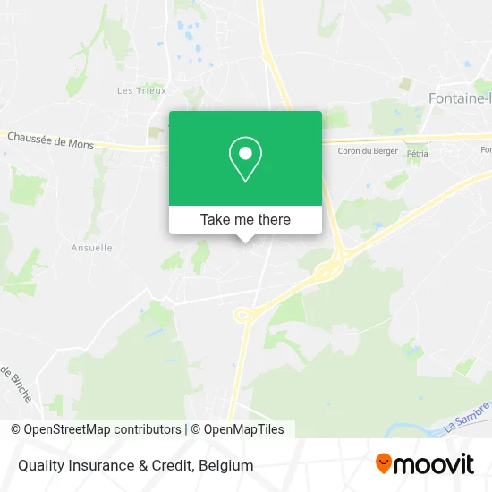 Quality Insurance & Credit map