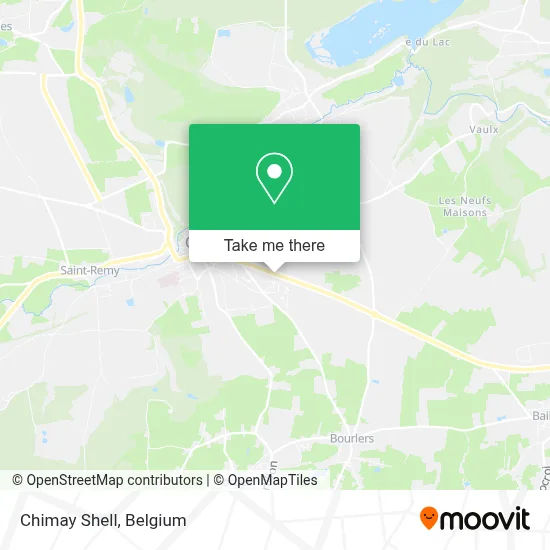 Chimay Shell map