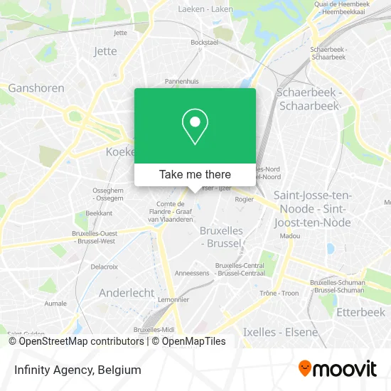Infinity Agency map