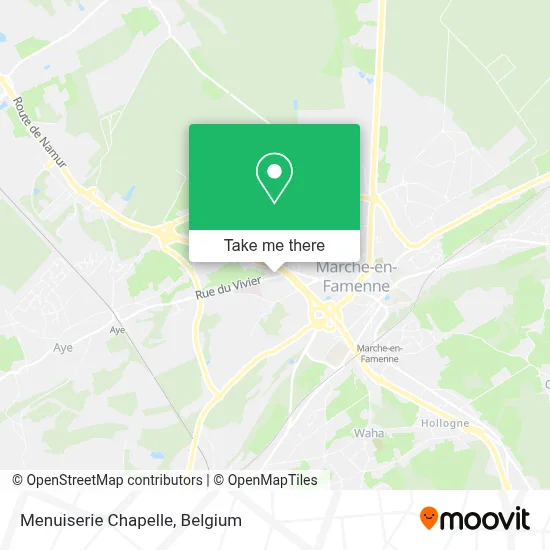 Menuiserie Chapelle plan