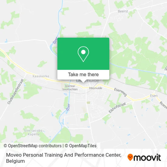 Moveo Personal Training And Performance Center map