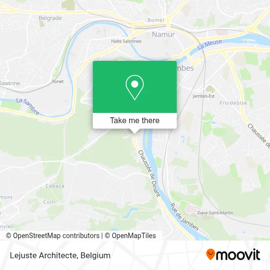 Lejuste Architecte map