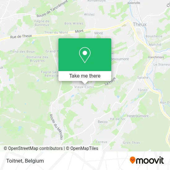 Toitnet map