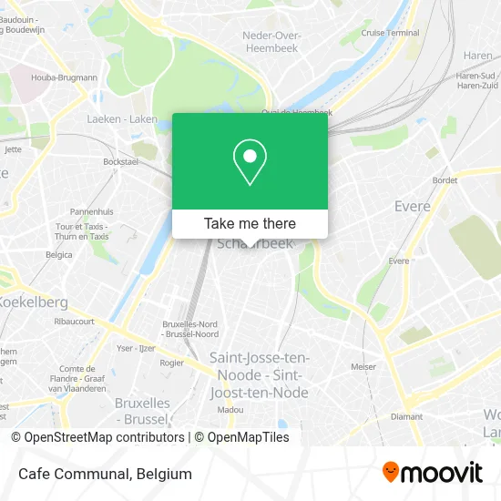 Cafe Communal map