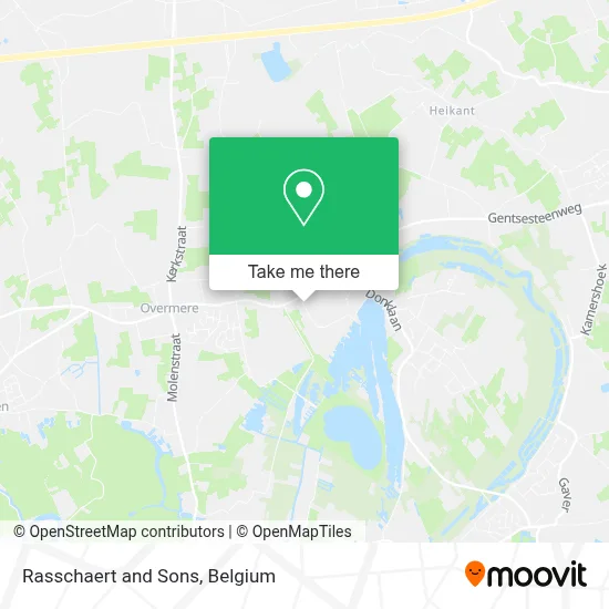 Rasschaert and Sons map
