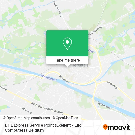 DHL Express Service Point (Exellent / Lilo Computers) map