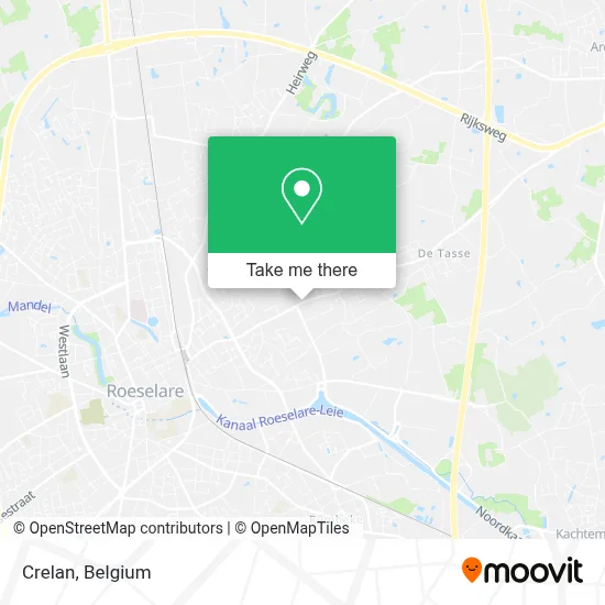 Crelan map