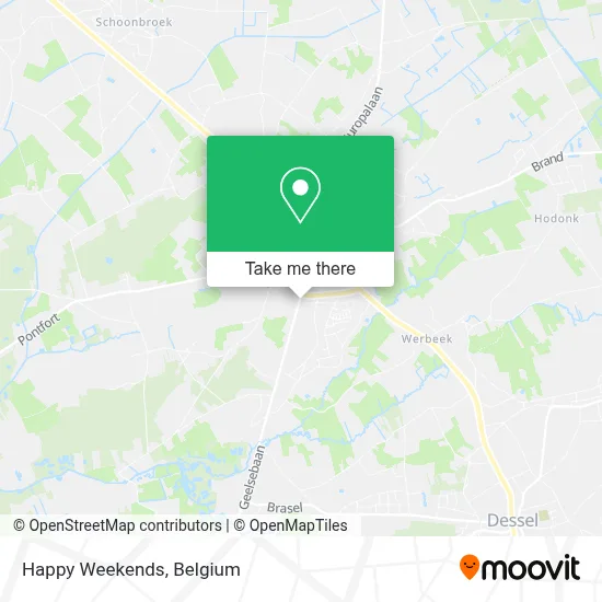 Happy Weekends map