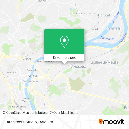 Larchitecte Studio map