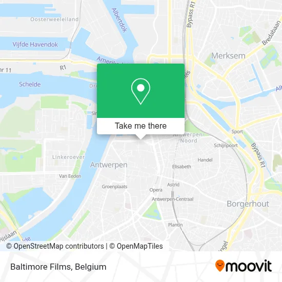 Baltimore Films map