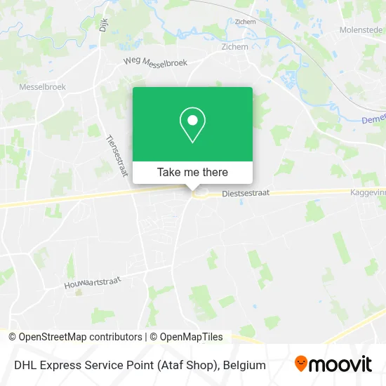 DHL Express Service Point (Ataf Shop) map