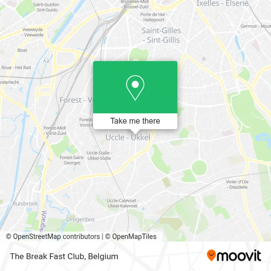 The Break Fast Club map