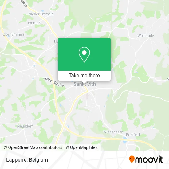 Lapperre map