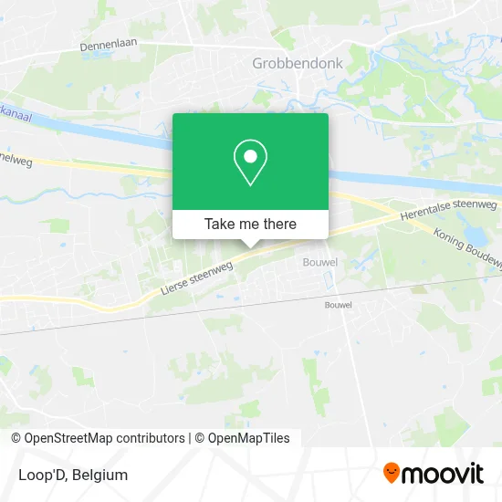 Loop'D map