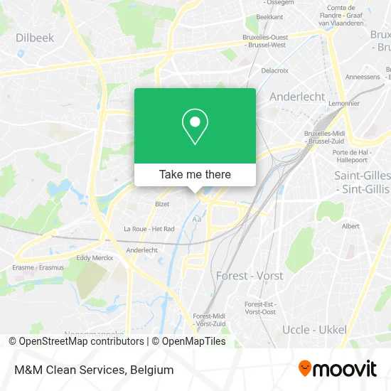 M&M Clean Services map