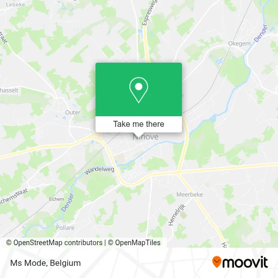 Ms Mode map