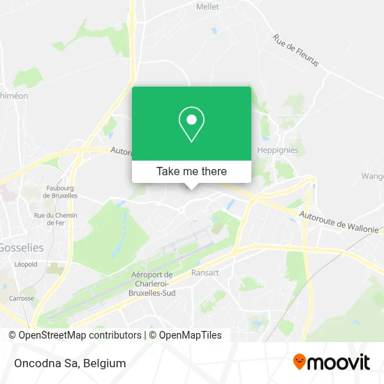 Oncodna Sa map