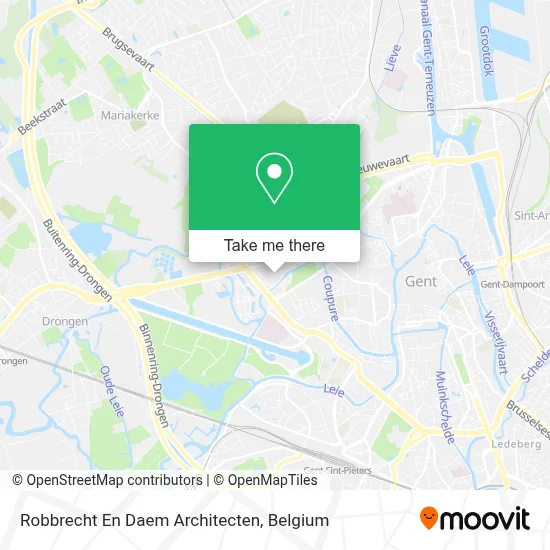 Robbrecht En Daem Architecten map