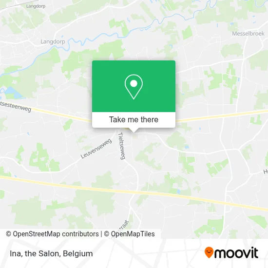 Ina, the Salon map