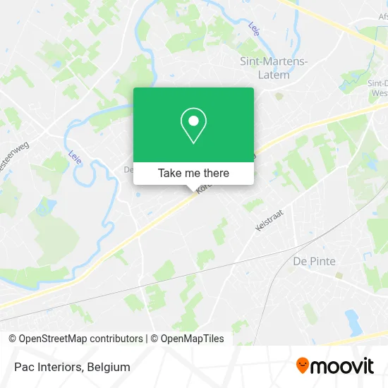 Pac Interiors map