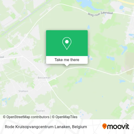 Rode Kruisopvangcentrum Lanaken map