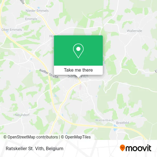 Ratskeller St. Vith plan