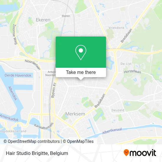 Hair Studio Brigitte map