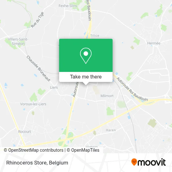 Rhinoceros Store map