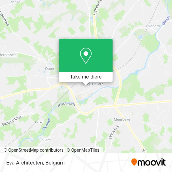 Eva Architecten map